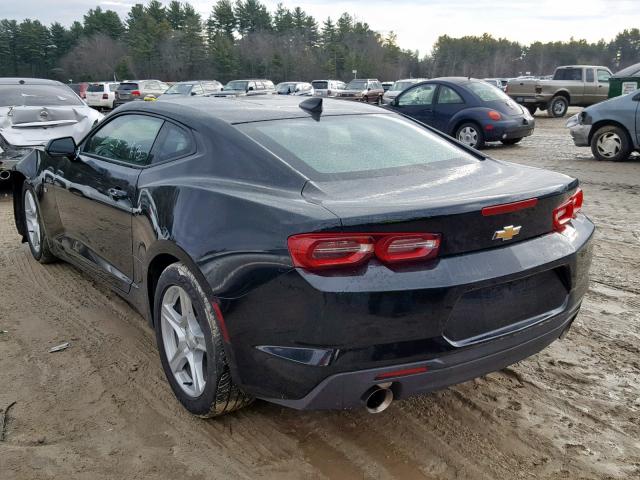 1G1FB1RS5K0103263 - 2019 CHEVROLET CAMARO LT BLACK photo 3