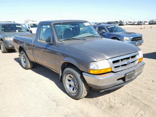 1FTYR10C5YPA35953 - 2000 FORD RANGER GRAY photo 1