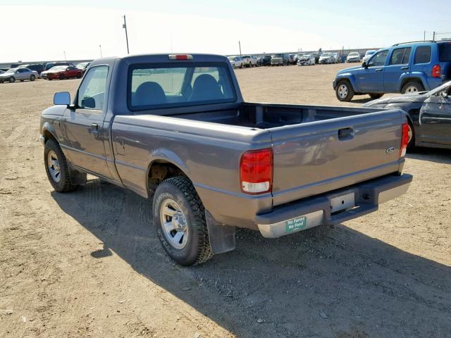 1FTYR10C5YPA35953 - 2000 FORD RANGER GRAY photo 3