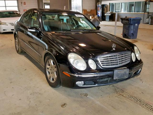 WDBUF65JX5A646103 - 2005 MERCEDES-BENZ E 320 BLACK photo 1