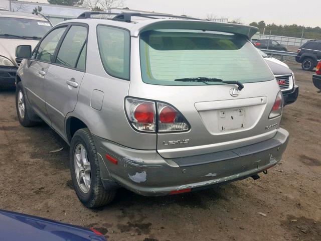 JTJHF10U220258966 - 2002 LEXUS RX 300 GRAY photo 3