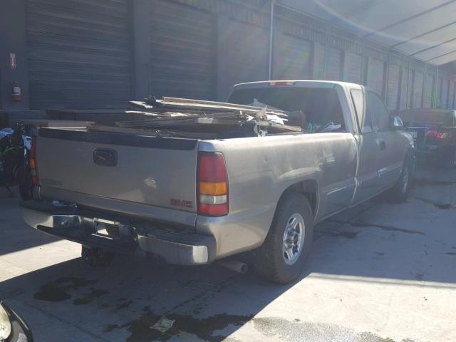 1GTEC19T4YE313602 - 2000 GMC NEW SIERRA TAN photo 4