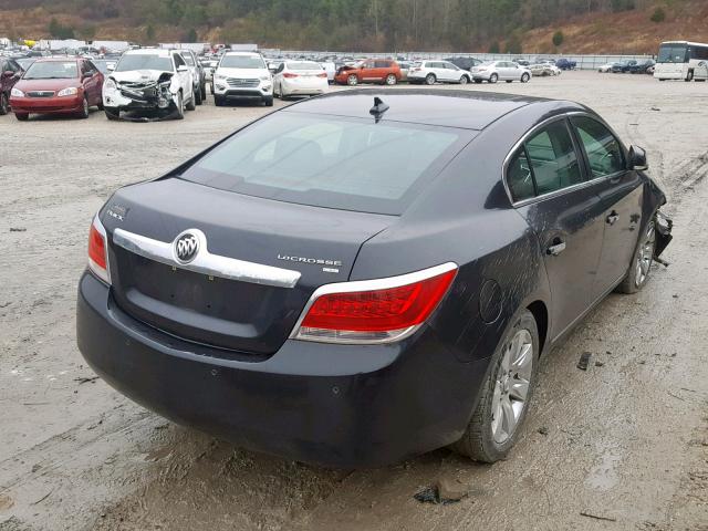 1G4GC5GD0BF169605 - 2011 BUICK LACROSSE C BLACK photo 4