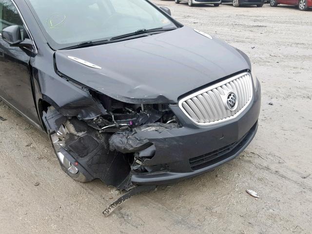 1G4GC5GD0BF169605 - 2011 BUICK LACROSSE C BLACK photo 9