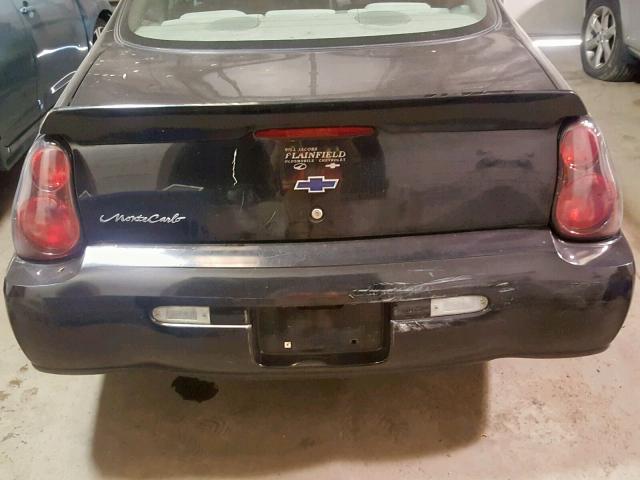 2G1WW12E239216622 - 2003 CHEVROLET MONTE CARL 黑色 照片 9