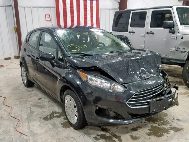 3FADP4TJ9EM206498 - 2014 FORD FIESTA S BLACK photo 1