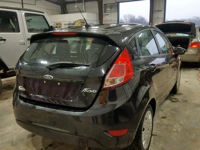 3FADP4TJ9EM206498 - 2014 FORD FIESTA S BLACK photo 4