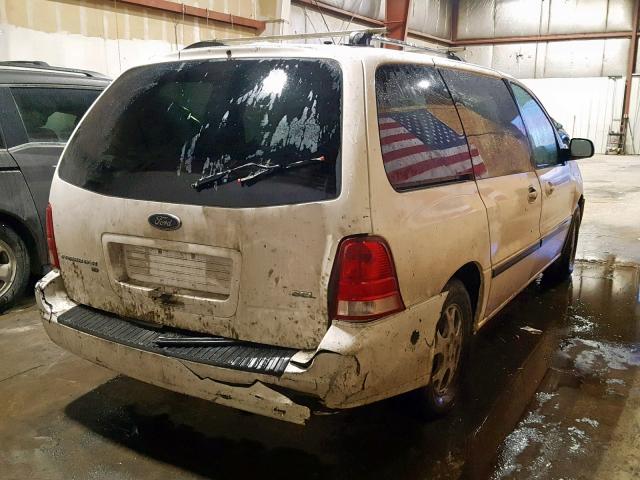 2FMZA52256BA61265 - 2006 FORD FREESTAR S WHITE photo 4