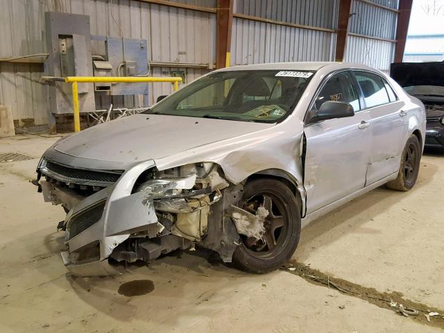 1G1ZA5EU3BF147869 - 2011 CHEVROLET MALIBU LS SILVER photo 2