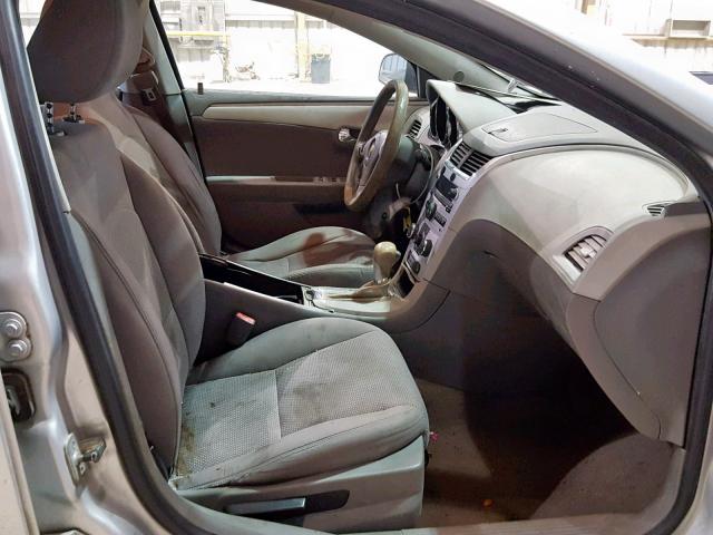 1G1ZA5EU3BF147869 - 2011 CHEVROLET MALIBU LS SILVER photo 5