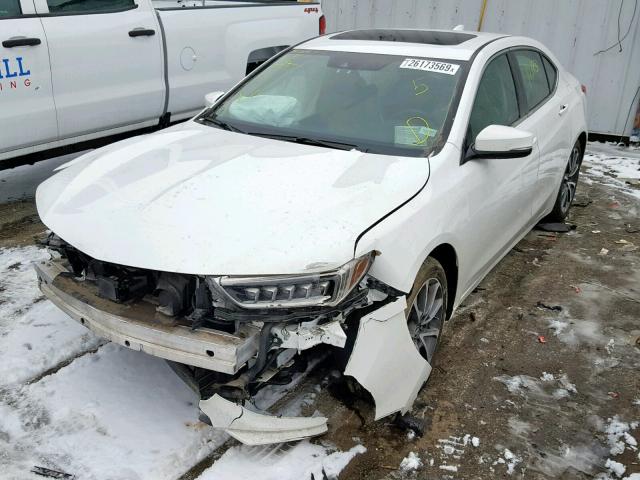 19UUB2F37JA010630 - 2018 ACURA TLX WHITE photo 2