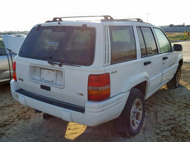 1J4GZ78Y0VC693255 - 1997 JEEP GRAND CHER WHITE photo 4