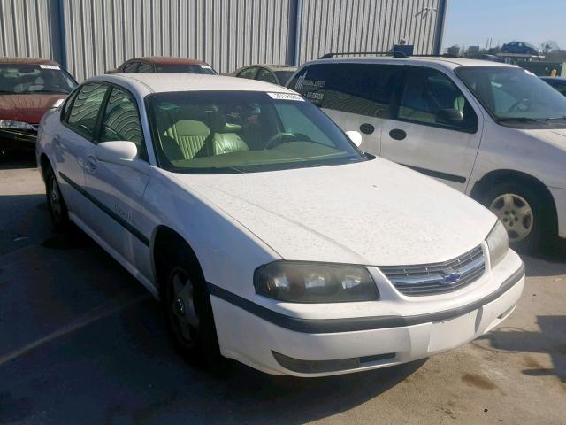 2G1WH55K429323527 - 2002 CHEVROLET IMPALA LS WHITE photo 1