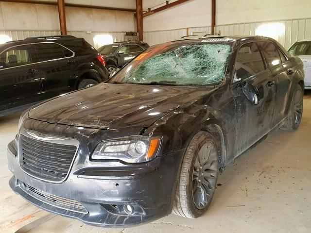 2C3CCADT2DH743747 - 2013 CHRYSLER 300C VARVA BLACK photo 2