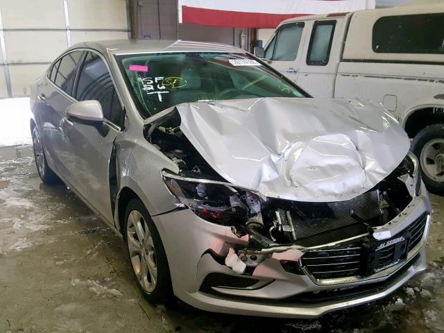 1G1BG5SM0G7255792 - 2016 CHEVROLET CRUZE PREM SILVER photo 1