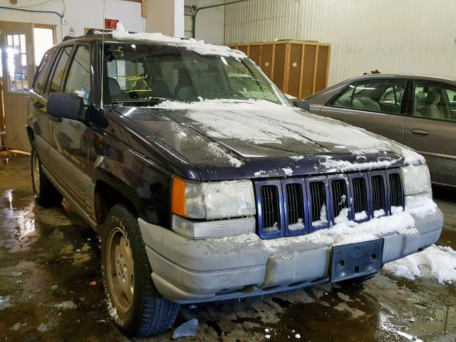 1J4GZ58SXWC141490 - 1998 JEEP GRAND CHER BLUE photo 1