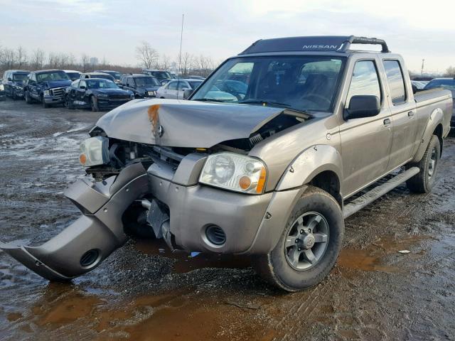 1N6ED29Y94C479860 - 2004 NISSAN FRONTIER C BROWN photo 2