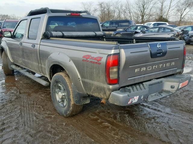 1N6ED29Y94C479860 - 2004 NISSAN FRONTIER C BROWN photo 3