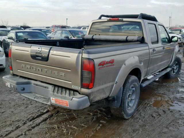 1N6ED29Y94C479860 - 2004 NISSAN FRONTIER C BROWN photo 4