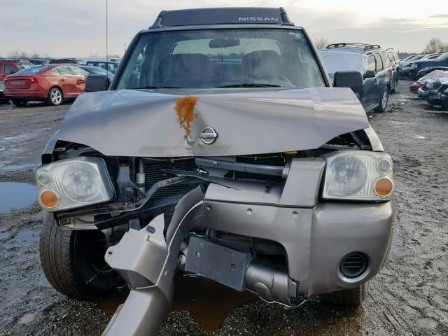 1N6ED29Y94C479860 - 2004 NISSAN FRONTIER C BROWN photo 9