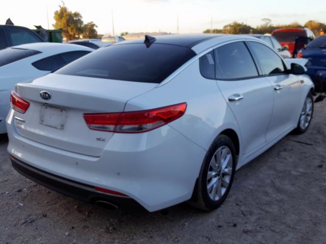 5XXGU4L37GG105143 - 2016 KIA OPTIMA EX  photo 4