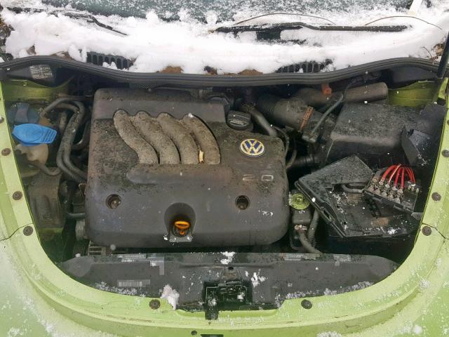 3VWCC21C4XM423306 - 1999 VOLKSWAGEN NEW BEETLE Yaşıl foto 7