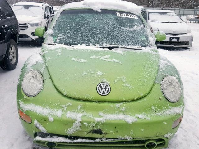 3VWCC21C4XM423306 - 1999 VOLKSWAGEN NEW BEETLE Yaşıl foto 9
