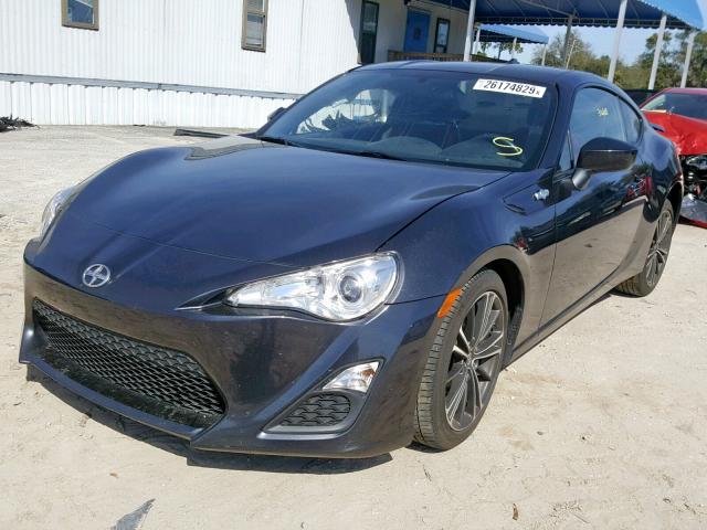 JF1ZNAA15G8703584 - 2016 TOYOTA SCION FR-S GRAY photo 2