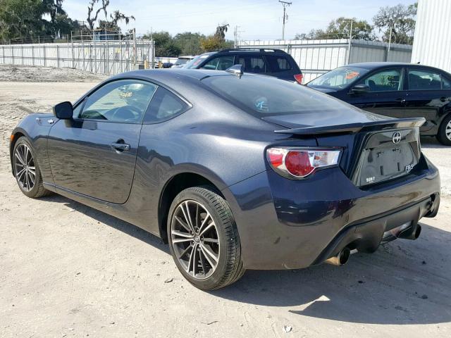JF1ZNAA15G8703584 - 2016 TOYOTA SCION FR-S GRAY photo 3
