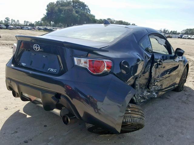 JF1ZNAA15G8703584 - 2016 TOYOTA SCION FR-S GRAY photo 4