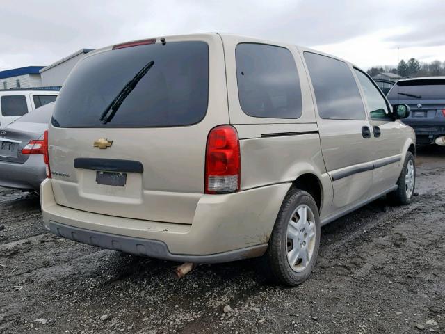 1GNDV231X7D160478 - 2007 CHEVROLET UPLANDER L Qəhvəyi foto 4