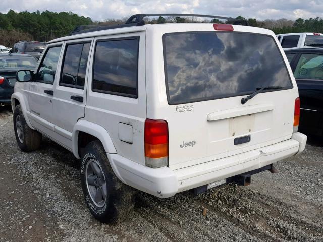 1J4FT68S6XL569755 - 1999 JEEP CHEROKEE S WHITE photo 3