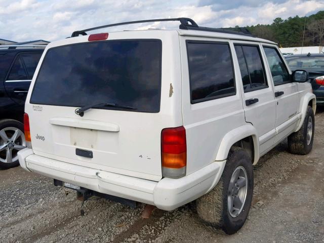 1J4FT68S6XL569755 - 1999 JEEP CHEROKEE S WHITE photo 4