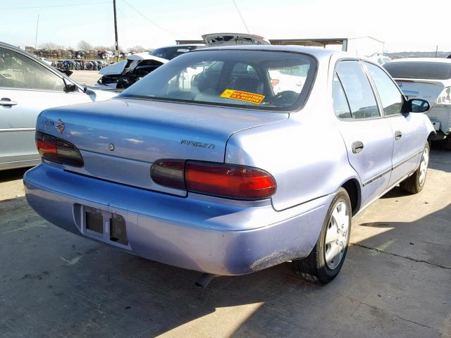 1Y1SK5268SZ102786 - 1995 GEO PRIZM BASE BLUE photo 4
