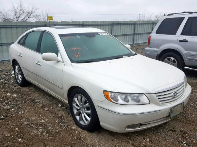 KMHFC46FX7A181516 - 2007 HYUNDAI AZERA SE WHITE photo 1