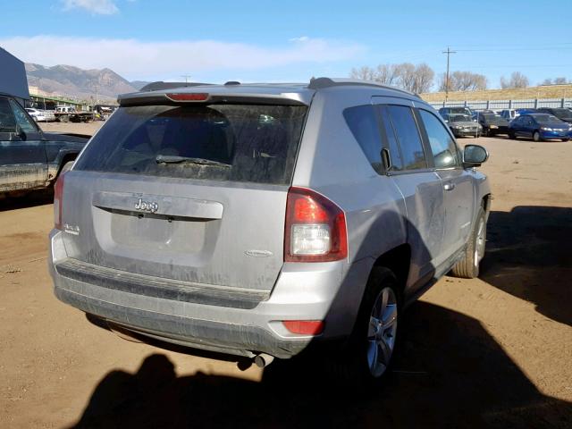 1C4NJDEB5GD635867 - 2016 JEEP COMPASS LA SILVER photo 4