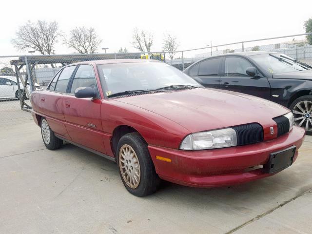 1G3NL52M0TM321558 - 1996 OLDSMOBILE ACHIEVA SL RED photo 1