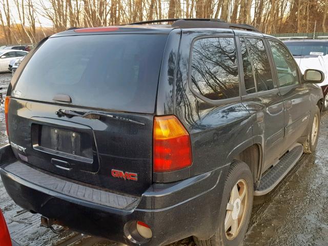 1GKDT13S522266511 - 2002 GMC ENVOY BLACK photo 4