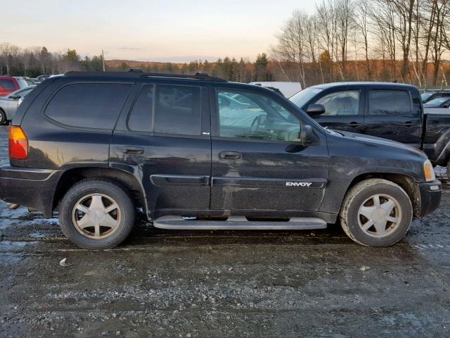 1GKDT13S522266511 - 2002 GMC ENVOY BLACK photo 9