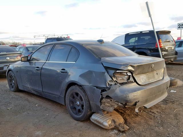 WBANA53584B855334 - 2004 BMW 525 I GRAY photo 3