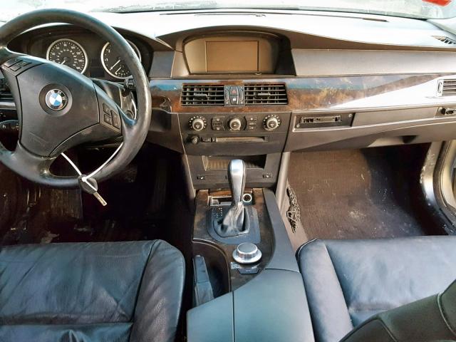 WBANA53584B855334 - 2004 BMW 525 I GRAY photo 9