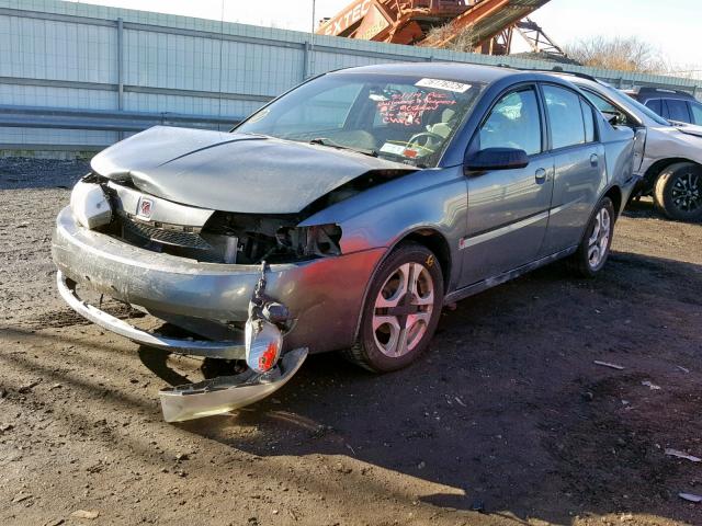 1G8AL52F94Z221294 - 2004 SATURN ION LEVEL BLUE photo 2