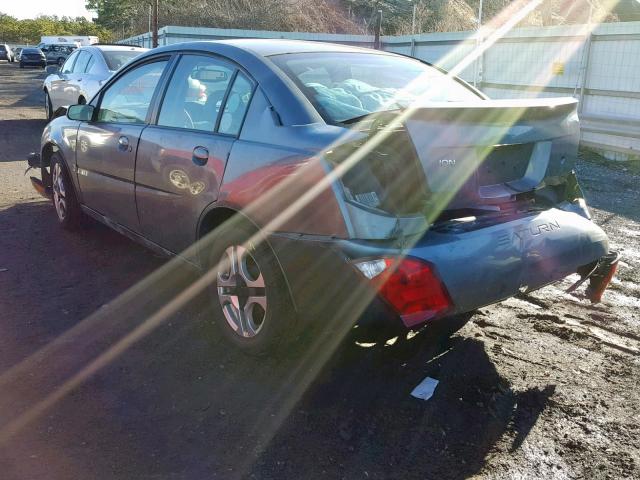 1G8AL52F94Z221294 - 2004 SATURN ION LEVEL BLUE photo 3