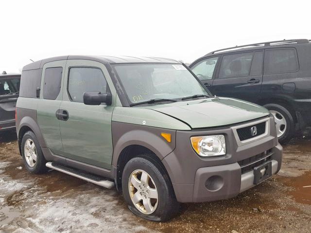 5J6YH28504L032629 - 2004 HONDA ELEMENT EX GREEN photo 1