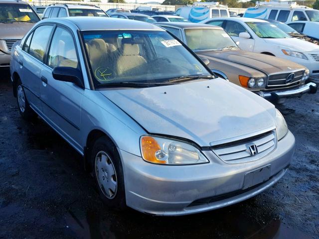 2HGES16182H513521 - 2002 HONDA CIVIC DX SILVER photo 1