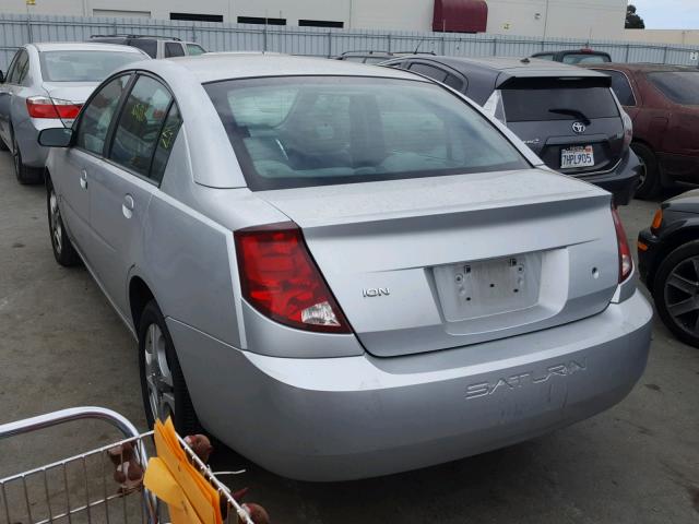 1G8AL52F44Z209022 - 2004 SATURN ION LEVEL SILVER photo 3