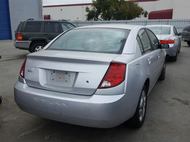 1G8AL52F44Z209022 - 2004 SATURN ION LEVEL SILVER photo 4