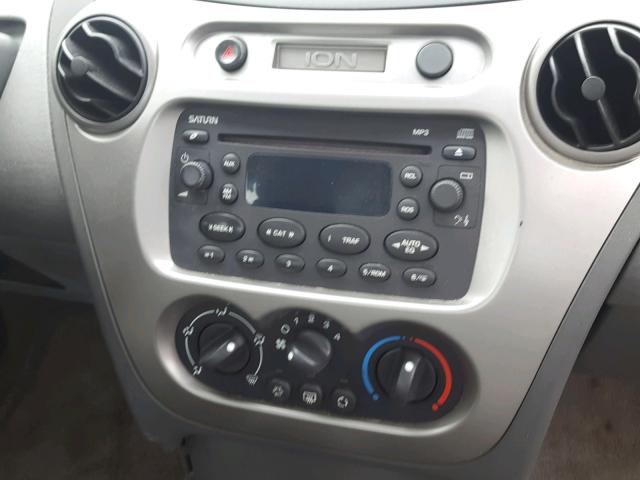 1G8AL52F44Z209022 - 2004 SATURN ION LEVEL SILVER photo 9