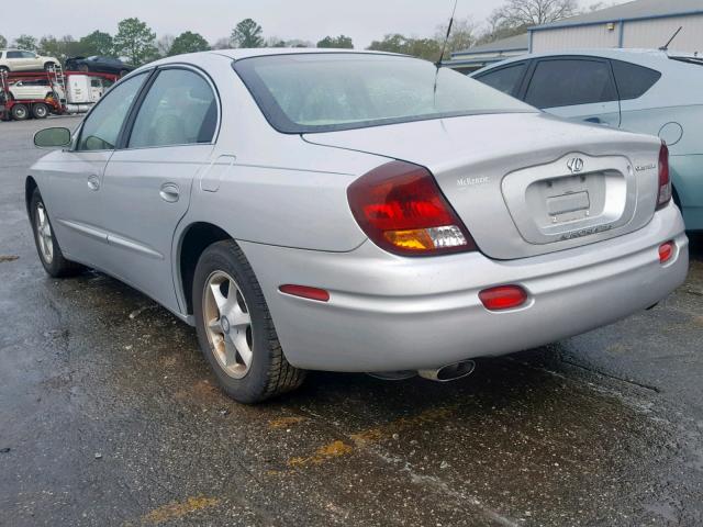 1G3GR64H824100561 - 2002 OLDSMOBILE AURORA SILVER photo 3