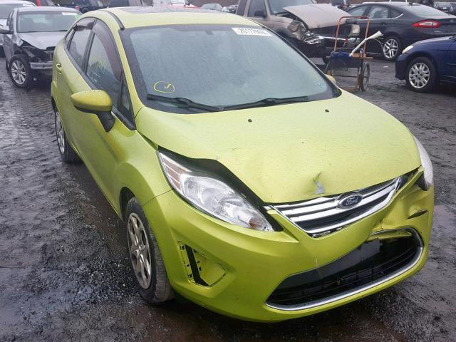 3FADP4BJ9BM170017 - 2011 FORD FIESTA SE GREEN photo 1